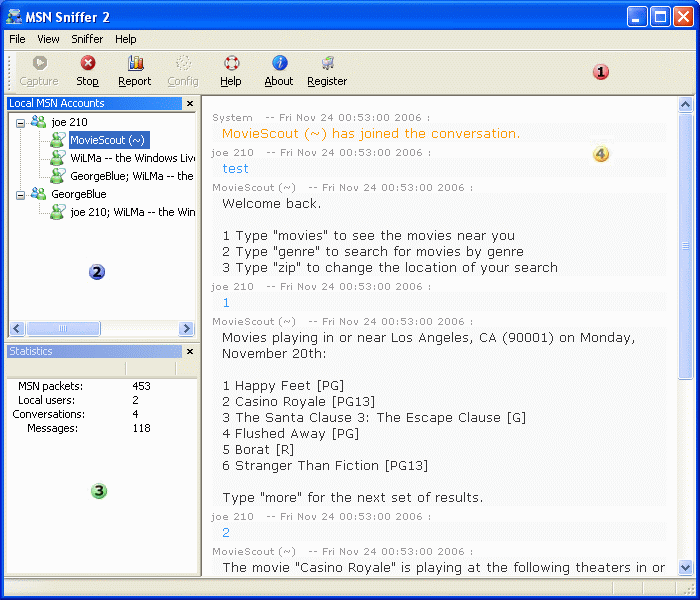 Main Window screenshot